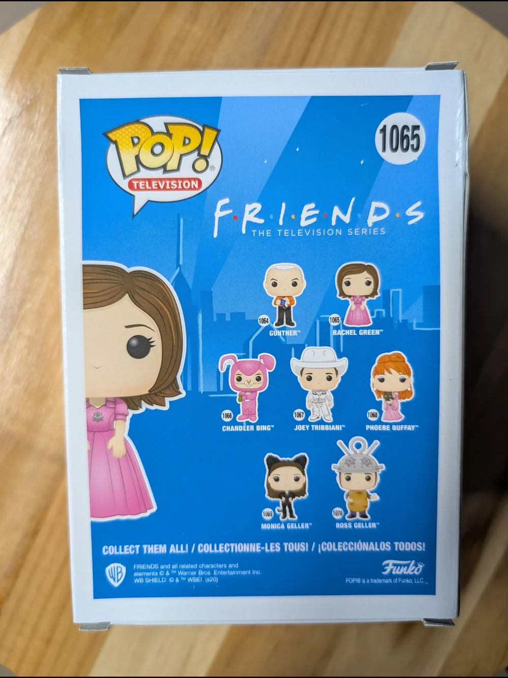 Funko Pop! Television Rachel Green Pink Vinyl Figure #1065 - Picture 3 of 5